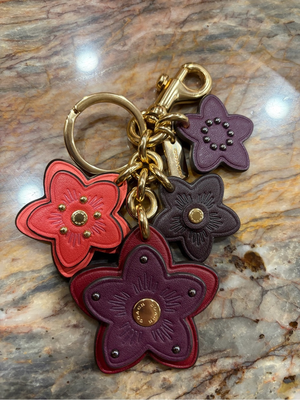 Coach Wildflower Bag Charm
